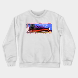 1930s Daylight Railroad Train Crewneck Sweatshirt